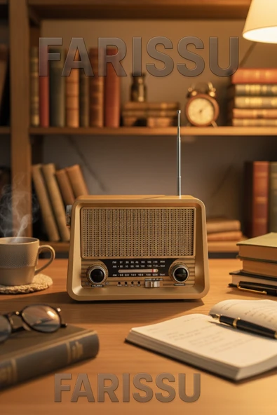 Everton RT-756 Nostaljik Retro Tasarım Radyo - FM/AM/SW 3 Bant, Bluetooth, USB/TF MP3 Çalar - 2