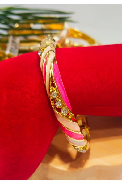 Monalisa Home Mineli Kelepçeli Sedefli Bileklik ürün görseli 1