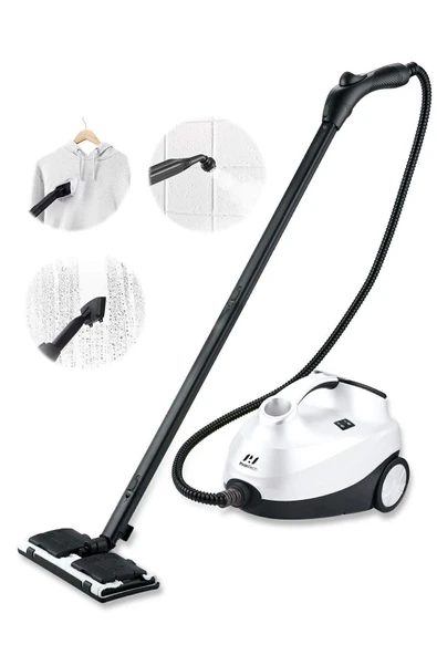 pirantech CB-107C Çok Fonksiyonlu Buharlı Temizlik Makinası - Buharlı Temizleyici - Resim 2