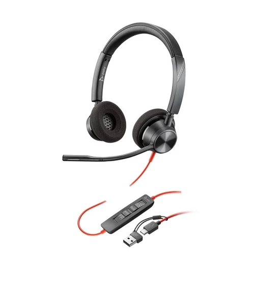 Poly BW 3320 Stereo USB-C HS +USB-C/A - 5