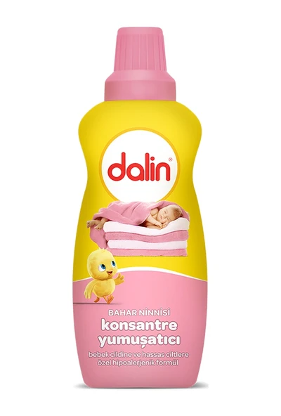 Dalin Bahar Ninnisi Hipoalerjenik Konsantre Çamaşır Yumuşatıcı 50 Yıkama 4 x 1200 ML - Resim 3