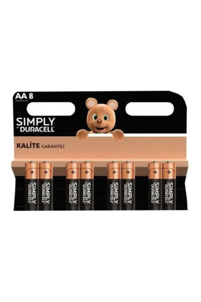 Duracell Aa8 Simply Pil