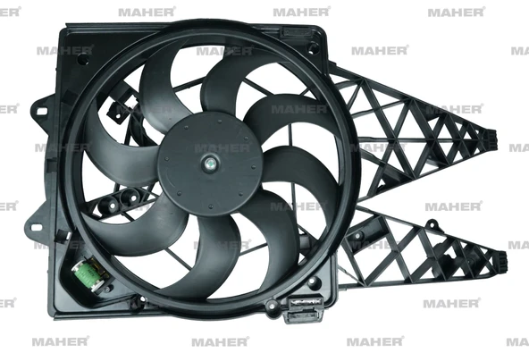 FAN RADYATÖR DOBLO 2010 / 1.3 JTD DAVLUMBAZLI 51821155 - Resim 2