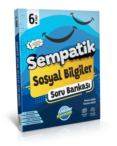 6.Sınıf Maarif Türkçe-Matematik-Fen Bilimleri-Sosyal Bilgiler Sempatik Soru Bankası Seti 2025-2026 - Resim 2