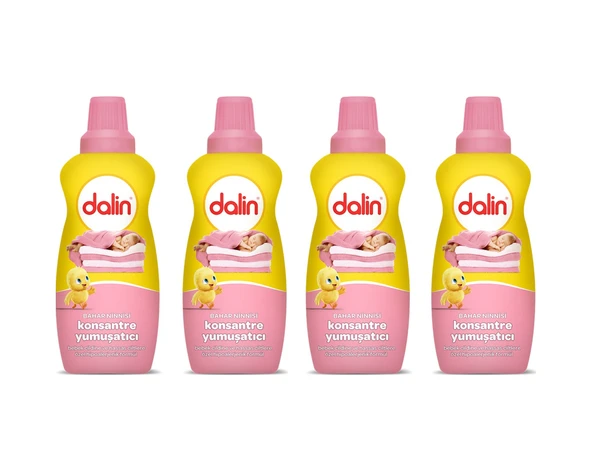 Dalin Bahar Ninnisi Hipoalerjenik Konsantre Çamaşır Yumuşatıcı 50 Yıkama 4 x 1200 ML - Resim 2