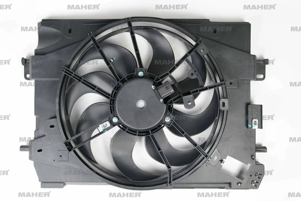 FAN RADYATÖR DOKKER 2012 / LOGAN 2 2012 / SANDERO 2 2013 / CAPTUR 2013 / CLIO 4 2012 / LODGY 2012 / 0.9 TCE-1.2 TCE-1.5 DCI-1.6-1.2 165 DAVLUMBAZLI 214816812R - Resim 2