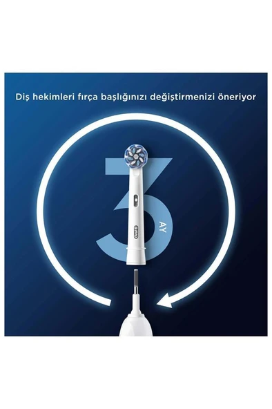 Oral-B Şarjlı Diş Fırçası Yedek Başlığı Sensitive X-Filament 4 adet - 4