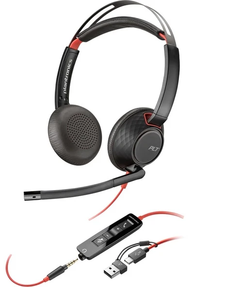 Poly BW 5220 USB-C HS +3.5mmP +USB-C/A - 4