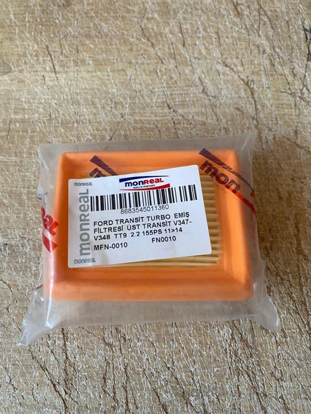 Monreal MFN-0010 Hava Filtresi Üst Emiş Filtre Ford Transit MEBK319601AD BK319601AD
