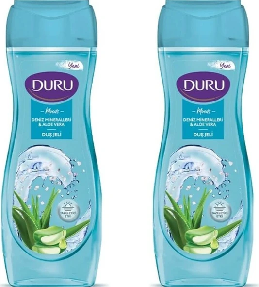 Duru Moods Duş Jeli Deniz Mineralleri - Aloe Vera 2 x 450 ML ürün görseli 1