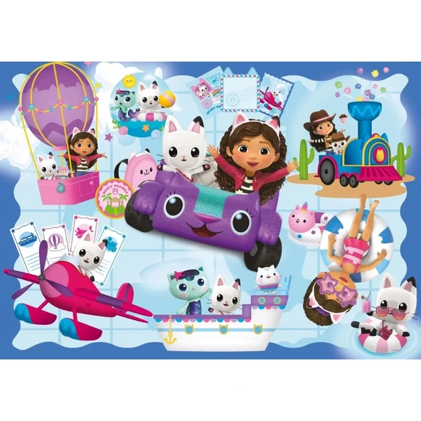 NessiWorld Gabby's Dollhouse Puzzle 100 Parça - 2