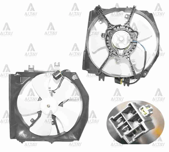 FAN RADYATÖR 323 1995-1998 BPD3 15 210A ürün görseli