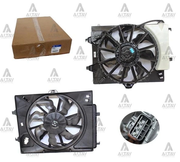 FAN RADYATÖR I-20 2012-2014 BENZİNLİ 1.4 OTOMATİK 25380 4P650