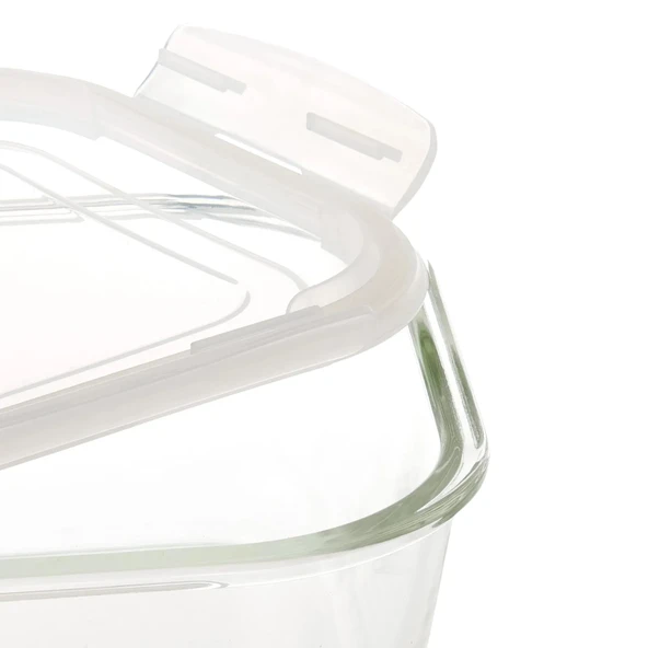 Freshlock Dikdörtgen Jumbo Cam Saklama Kabı 4800 ml - 017 - Resim 3