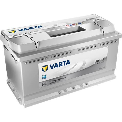 Varta H3 12V 100 Ah 830A Silver Dynamic Akü (Üretim Yılı: 2025) ürün görseli 1