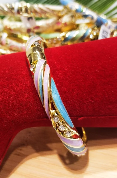 Monalisa Home Mineli Kelepçeli Sedefli Bileklik ürün görseli