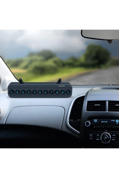 ONYO Ony11 Araç Park Numaratörü Gri - 2