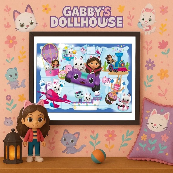 NessiWorld Gabby's Dollhouse Puzzle 100 Parça - 3