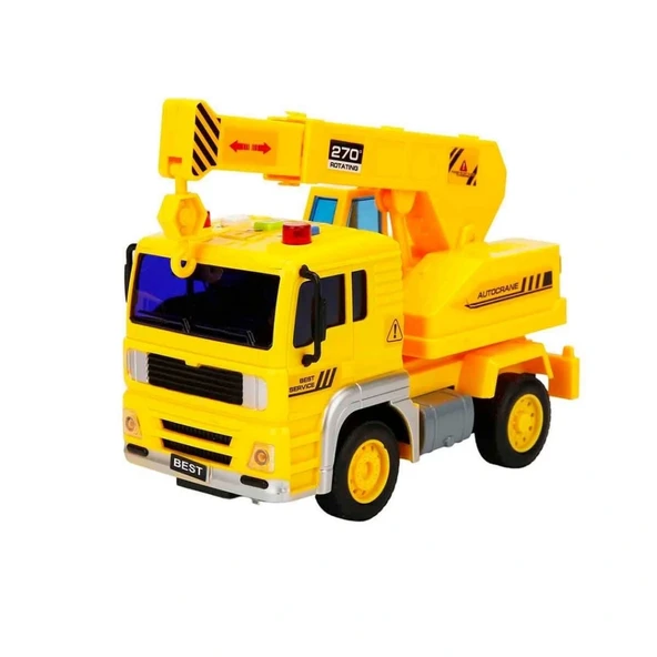 NessiWorld Sesli ve Işıklı İnşaat Araçları 20 cm - 4