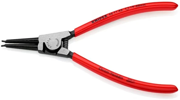 KNIPEX Düz Uçlu Dış Segman Pensesi 180 mm (4611A2) - Resim 2