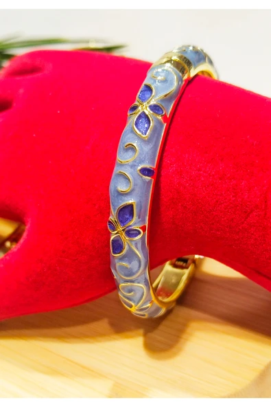 Monalisa Home Mineli Kelepçeli Sedefli Bileklik ürün görseli 1