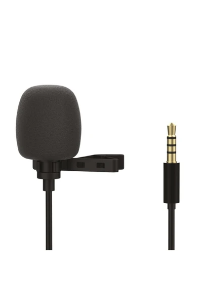 Yaman Bilişim Jopus Jo-lm01 Akıllı Telefon Youtuber Yaka Mikrofonu Siyah 3 Metre - 4
