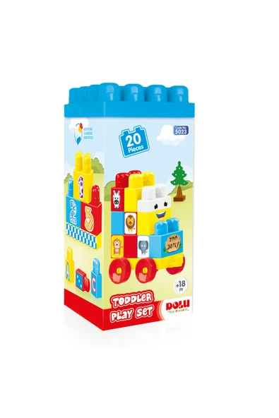 Dolu Yol Ve Blok Set 20 Parça 5023