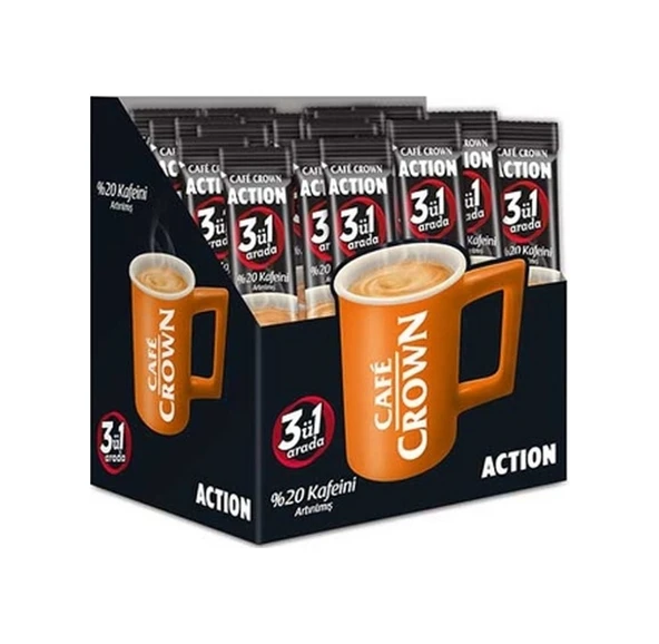 Ülker Cafe Crown Action 3'ü 1 Arada 4 x 24'lü ürün görseli 1