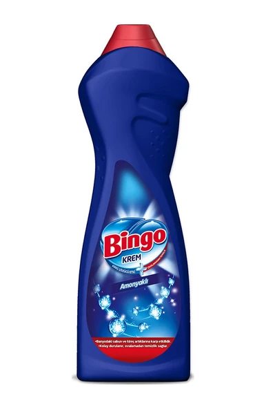 Bingo Krem Banyo Yüzey Temizleyici Amonyaklı 4 x 750 ML - Resim 2