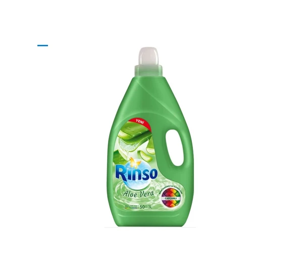 Rinso Aloe Vera Renkliler için Sıvı Çamaşır Deterjanı 50 Yıkama 3 L ürün görseli