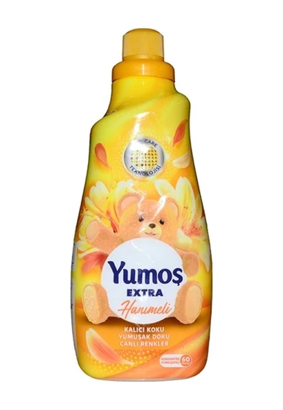 Yumoş Extra Hanımeli Çamaşır Yumuşatıcısı 4 x 1440 ML - 2