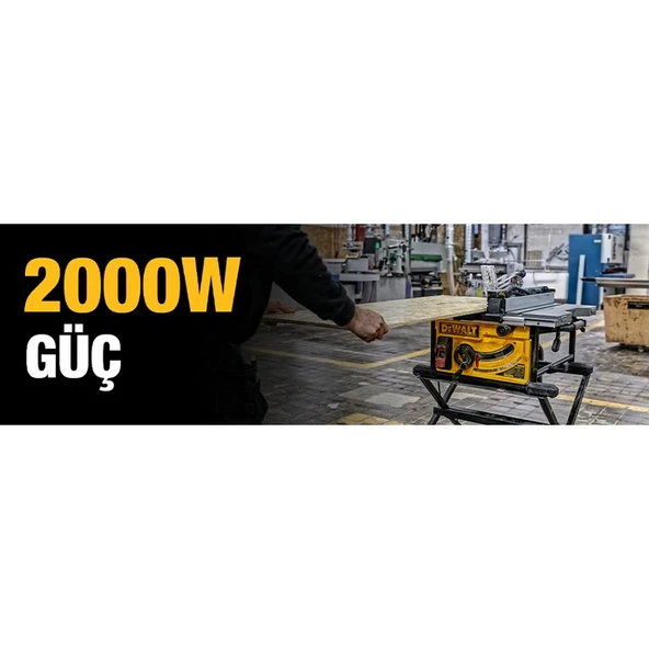 Dewalt DWE7492 2000WATT 250MM Profesyonel Tezgâh Tipi Testere - Resim 5
