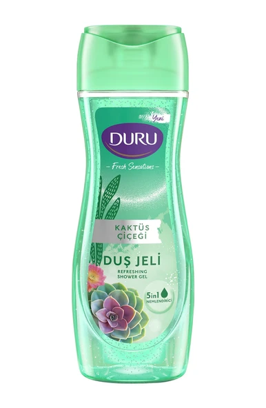 Duru Fresh Sensations Kaktüs Çiçeği Duş Jeli 2 x 450 ML - Resim 2