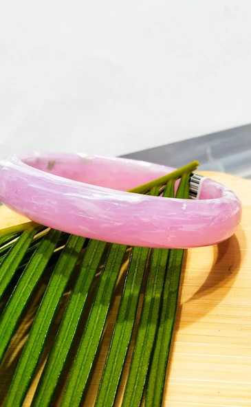 Monalisa Home Kemik Renkli Şık Mika Bileklik