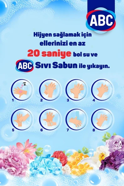 Abc Sıvı Sabun Bal & Süt Beyaz 4 x 400 ML - 3