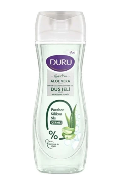 Duru Hydro Pure Aloe Vera Duş Jeli 450ml 8690506524876 ürün görseli 1