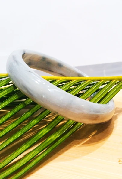 Monalisa Home Kemik Renkli Şık Mika Bileklik ürün görseli 1