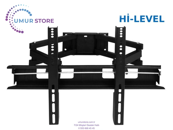 Hi level 58UHL660 42”- 55”- 65”- 75” inç Lcd Led Ekran Tv Hareketli Askı Aparatı ürün görseli 1