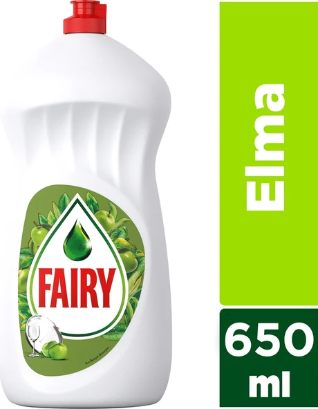 Fairy Elma Kokulu Sıvı Bulaşık Deterjanı 4 x 650 ML - Resim 2