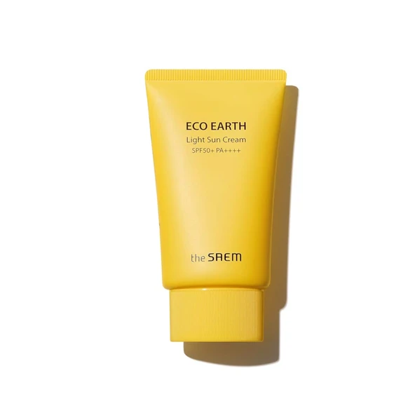 The Saem Eco Earth Light Sun Cream SPF 50+ ve PA++++ 50 g Güneş Koruyucu Krem ürün görseli