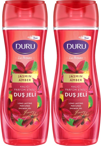 Duru Lux Perfumes Jasmin Amber Duş Jeli 2 x 450 ML ürün görseli 1