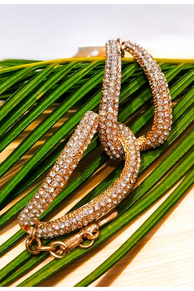 Monalisa Home Sarı Taşlı Lüks Bileklik ürün görseli 1