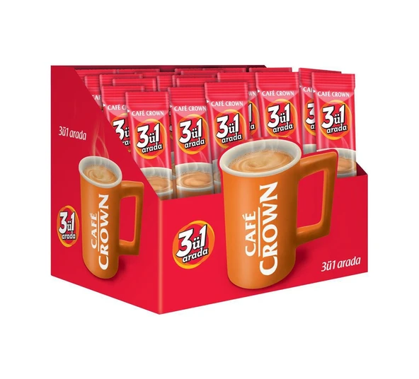 Cafe Crown 3'ü 1 Arada Hazır Kahve 17.5 G X 40 Adet Granül ürün görseli