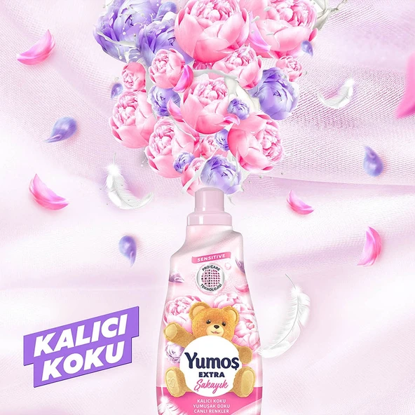 Yumoş Orkide + Lilyum + Şakayık Çamaşır Yumuşatıcısı 3 x 1440 ML - 5