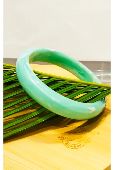 Monalisa Home Kemik Renkli Şık Mika Bileklik ürün görseli 1