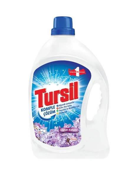 Tursil Jel Leylak Bahcesı Sıvı Çamaşır Deterjanı 33 Yıkama 2145 ML ürün görseli