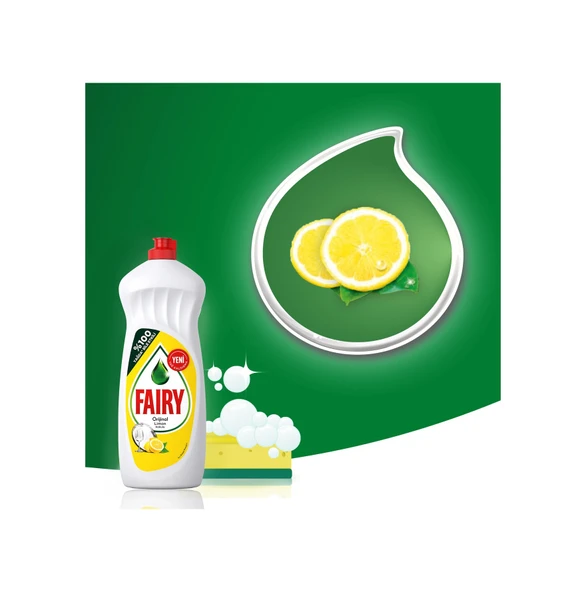 Fairy Limon Kokulu Elde Sıvı Bulaşık Deterjanı 5 x 650 ML - Resim 7
