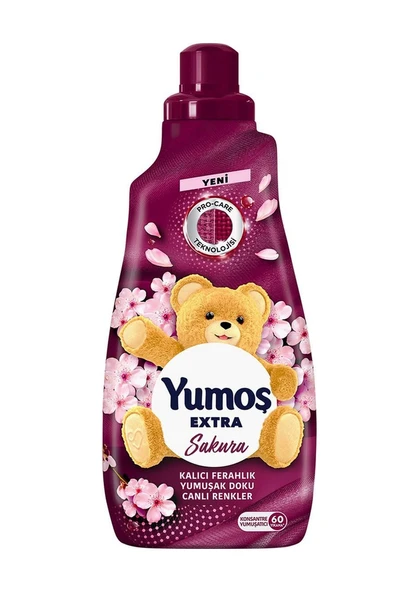 Yumoş Extra Sakura Çamaşır Yumuşatıcı 1440 ML - Resim 2