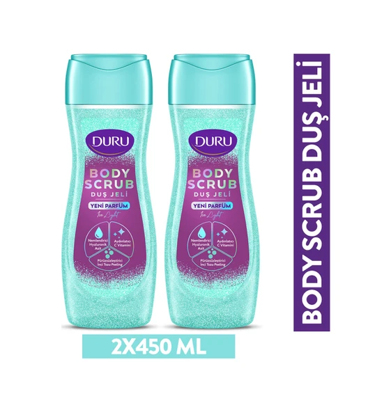 Duru Body Scrub Ice Lıght Duş Jeli 2x450 Ml Diğer