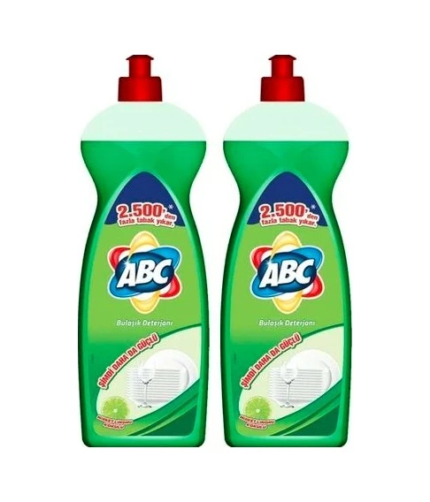 ABCMisket Limonu Kokulu Sıvı Bulaşık Deterjanı 2 x 685 G ürün görseli